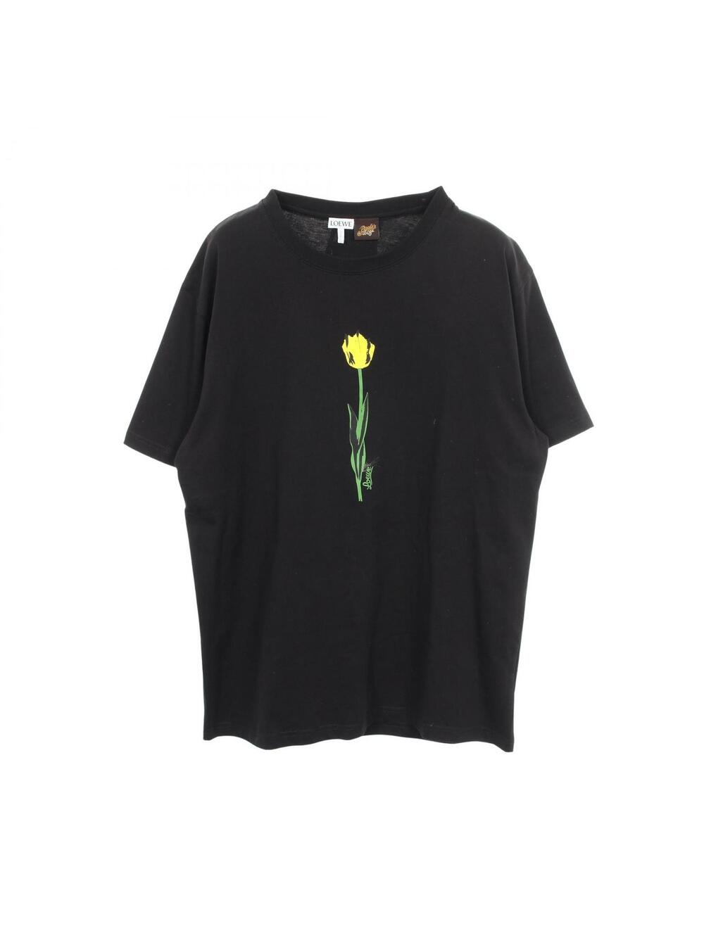 Loewe Floral Print Short Sleeve T-Shirt #322333L56B